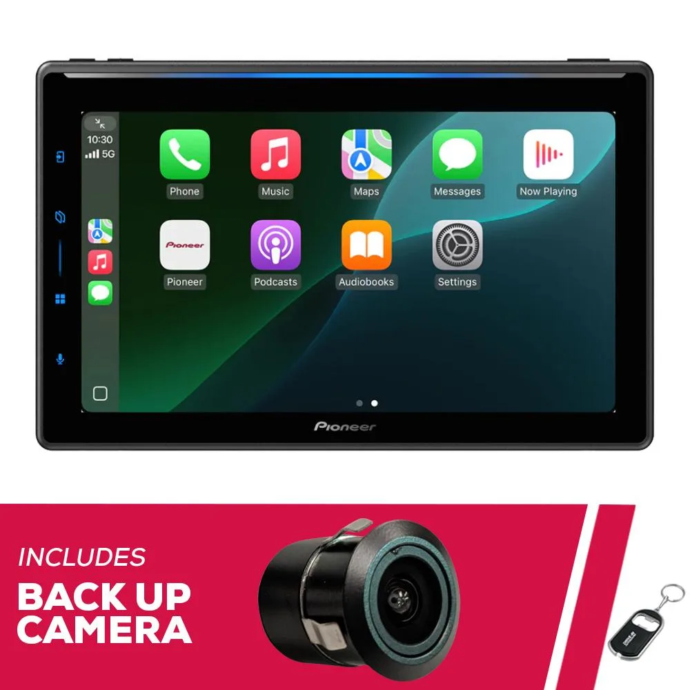 Pioneer Pioneer DMH-WT8000NEX 10.1" 1-DIN Receiver with Back-Up Bullet Camera — product photo
