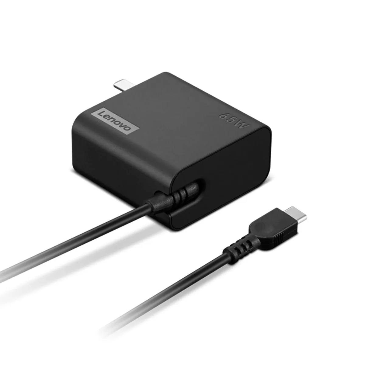 Lenovo Lenovo 65W USB-C Wall Adapter 1.7m cable 5V 9V 15V 20V Black — product photo