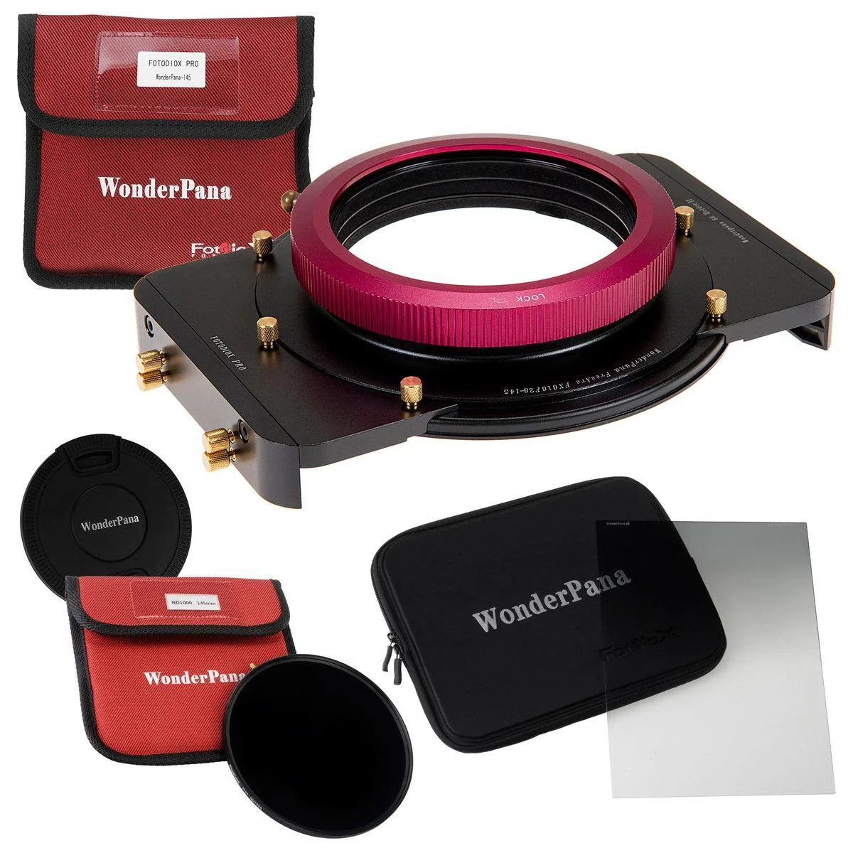 Fotodiox Fotodiox WonderPana FreeArc 145mm ND1000 Kit for Fujifilm XF 8-16mm f/2.8 Lens — product photo
