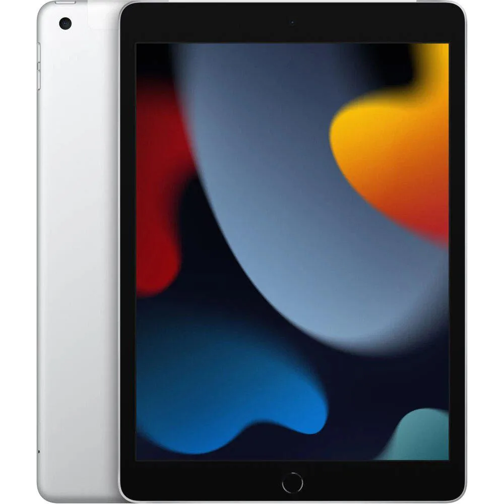 Apple Apple iPad 9th Generation 10.2" 256GB Silver WiFi + Cellular tablet — product photo