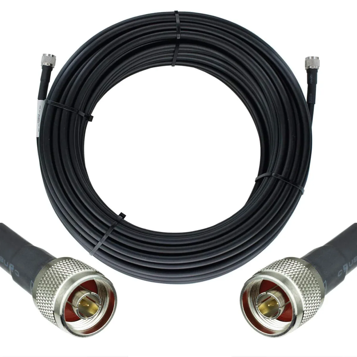 Bolton Technical Bolton Technical Bolton400 coaxial RF cable 100ft N Male to N Male 50 ohm — product photo