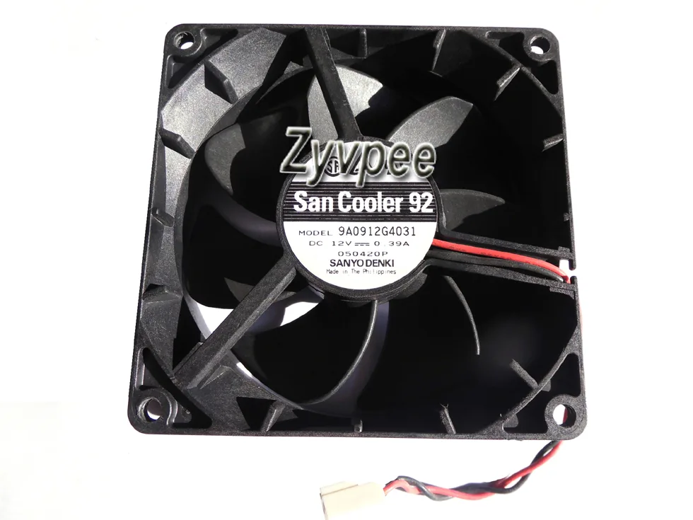Zyvpee Zyvpee 9A0912G4031 90mm 12V 0.39A 2-pin case fan — product photo