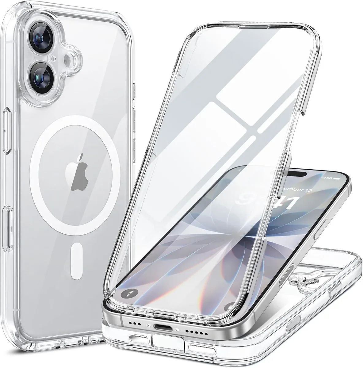 Transcend Transcend iPhone 17 Case 6.3 Clear MagSafe Military Drop Protection — product photo