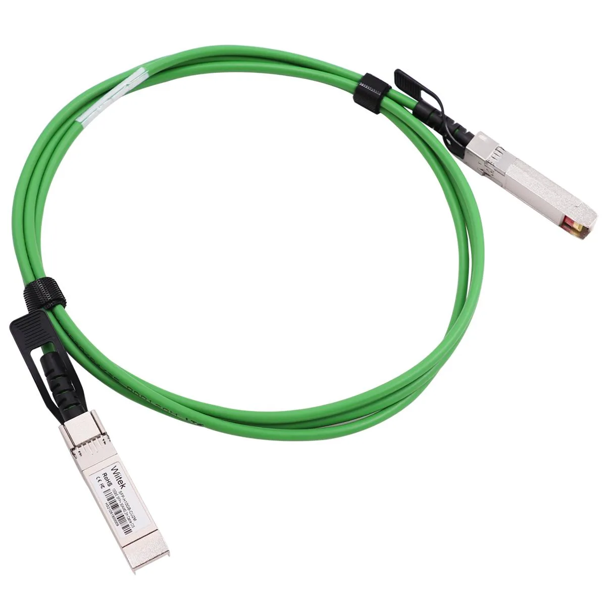 Wiitek Wiitek Green SFP+ DAC twinax cable 2m 10G 30AWG — product photo