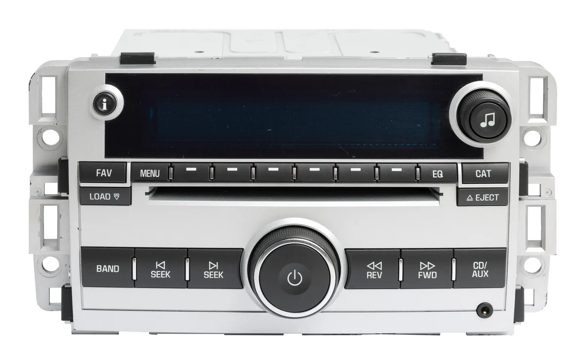 1 Factory Radio 1 Factory Radio 25887900 2008 Chevrolet Equinox AM FM MP3 AUX Radio Receiver 6 Disc CD Player — product photo
