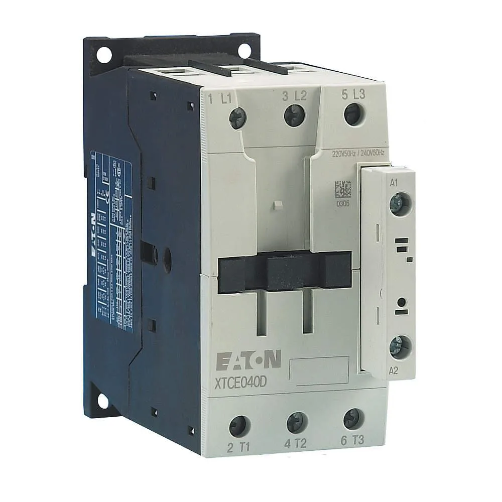 Eaton Eaton XTCE065D00T IEC Magnetic Contactor 3 Poles 24V AC 65A — product photo