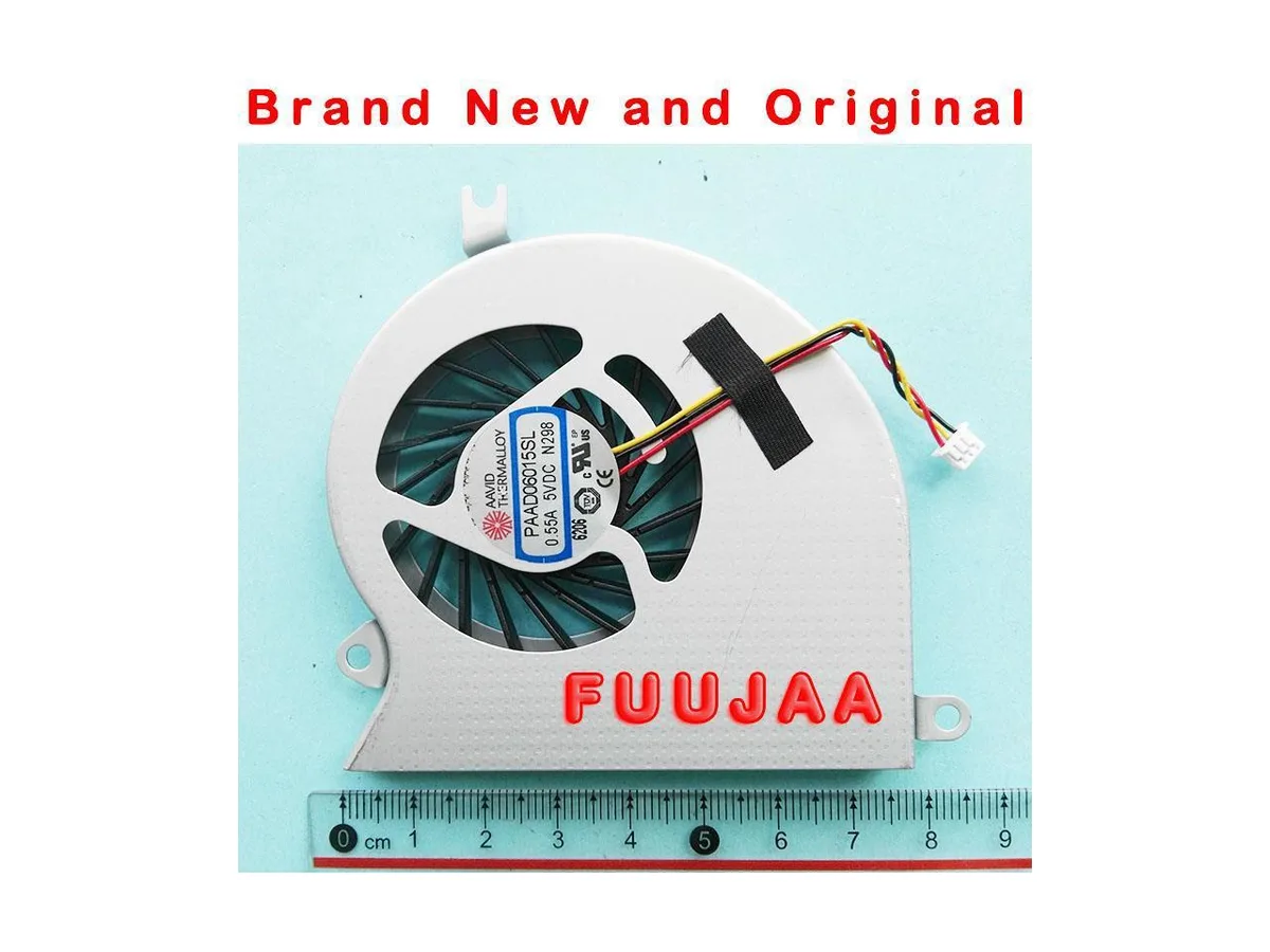 Fans Fans CPU cooler for MSI GE40 2PC 2OC MS-1491 MS-1492 X460 X460DX X460DX-216US X460DX-291US PAAD06015SL N298 — product photo