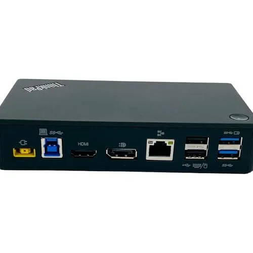 Lenovo Lenovo ThinkPad Ultra Dock 40A80045US USB 3.0 docking station — product photo