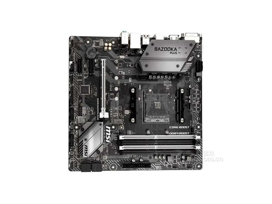 MSI MSI B450M BAZOOKA PLUS AMD motherboard — product photo