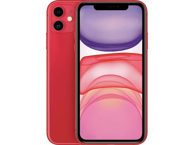 Apple Apple iPhone 11 4GB 64GB 6.1" Red cell phones - unlocked — product photo