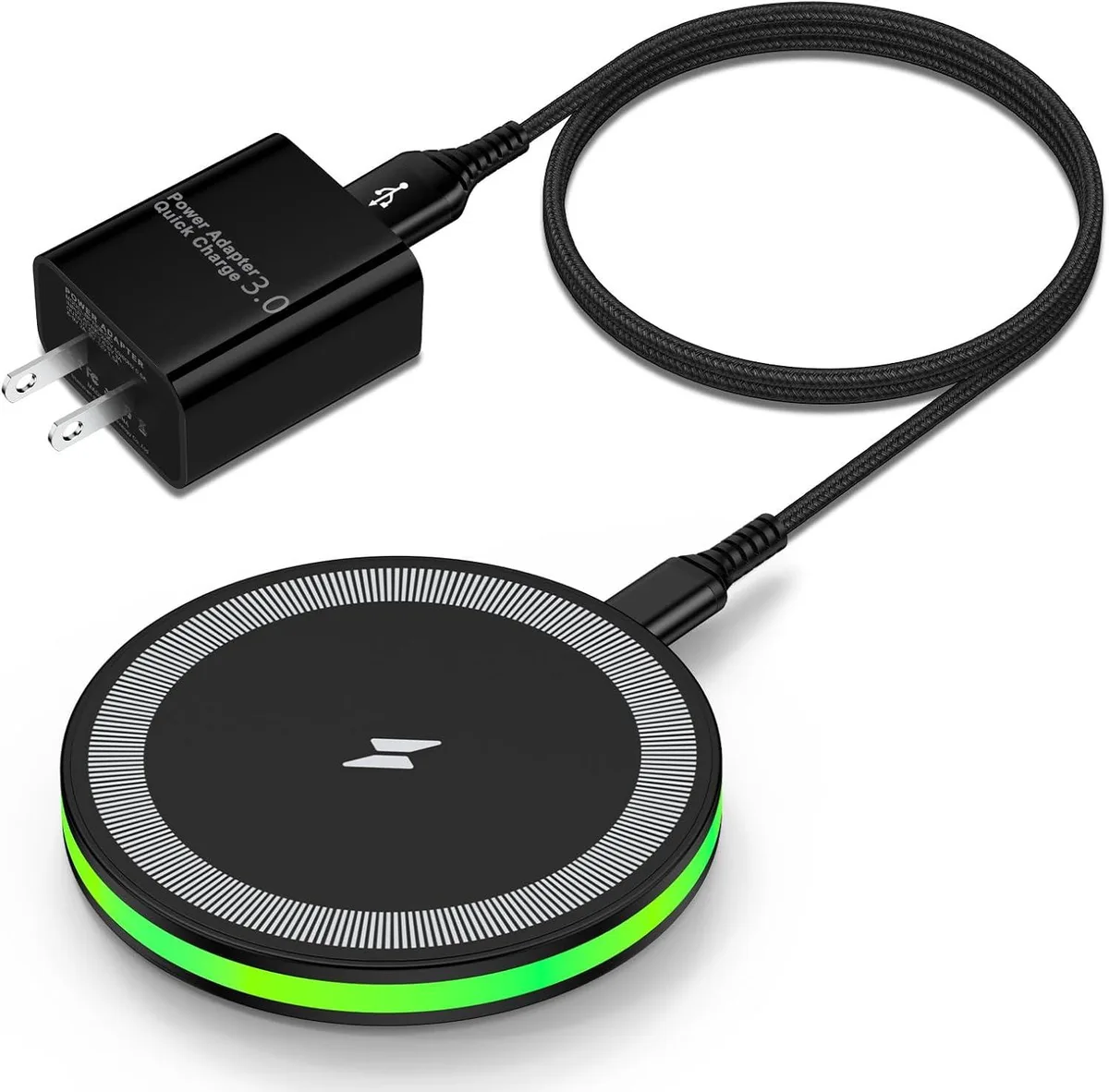 FLEANE FLEANE Wireless Charger 15W 13mm 105g arc QC 3.0 — product photo