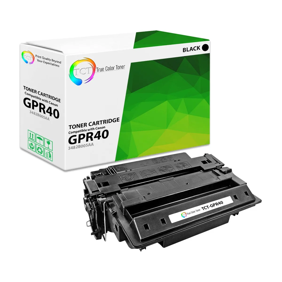 True Color Toner True Color Toner GPR40 3482B005AA Black Toner Cartridge 12500 Pages — product photo