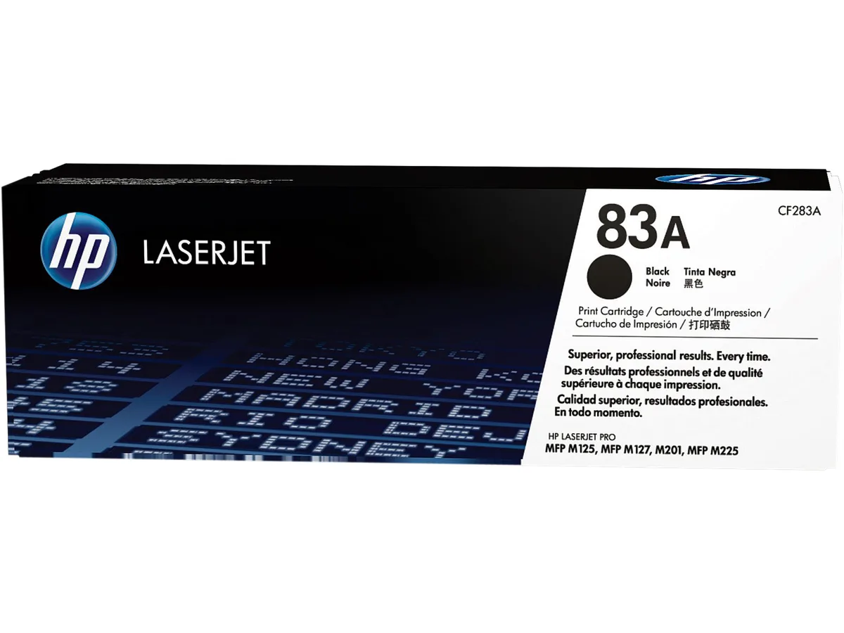 HP HP CF283A (83A) Black Toner Cartridge — 1,500 pages — product photo