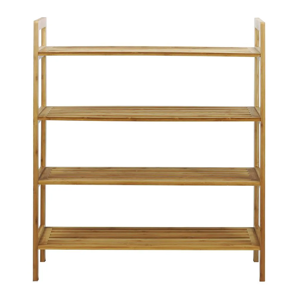 Oceanstar Design Oceanstar Design 4-Tier Bamboo Shoe Rack Natural — product photo