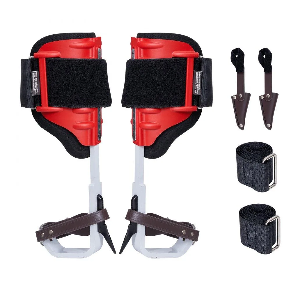 VEVOR VEVOR Tree Climbing Spikes Red 350lbs Aluminum Spurs — product photo