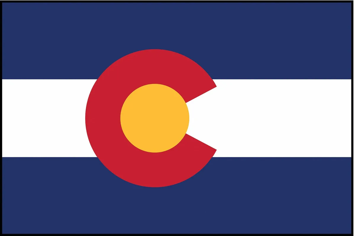 Nylglo Nylglo Colorado State Flag 3x5 ft 200 Denier Solar Max Nylon — product photo