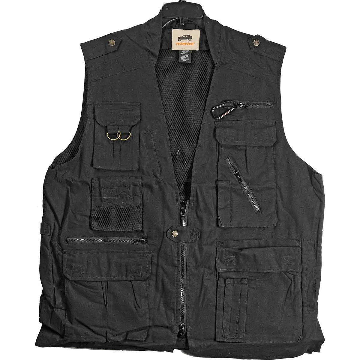 CampCo CampCo Humvee Safari Photo Vest Black Medium camera accessory — product photo