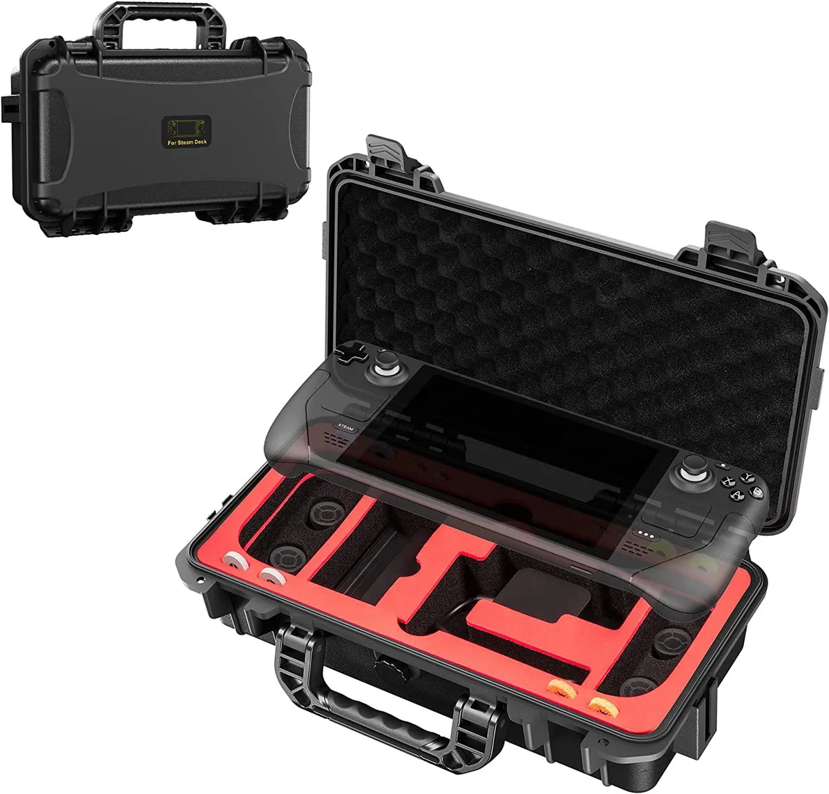 Werleo Werleo Steam Deck Carrying Case IP67 Waterproof Black — product photo