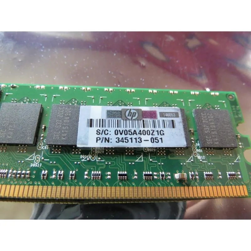 HP HP 345113-551 1 GB DDR2 ECC Registered 400 MHz PC2-23200 CL3 DIMM — product photo