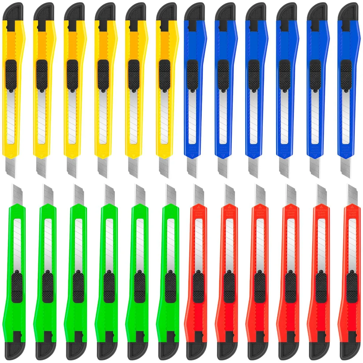  DIYSELF DIYSELF-002 24 Pack Utility Knives 9mm general craft — product photo