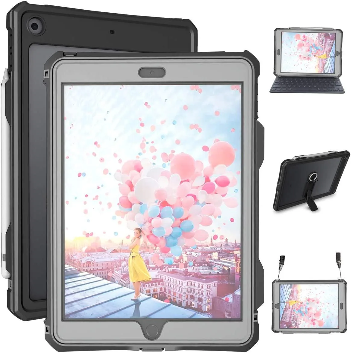 Werleo Werleo A2602 waterproof iPad 10.2 inch case 2019-2021 — product photo