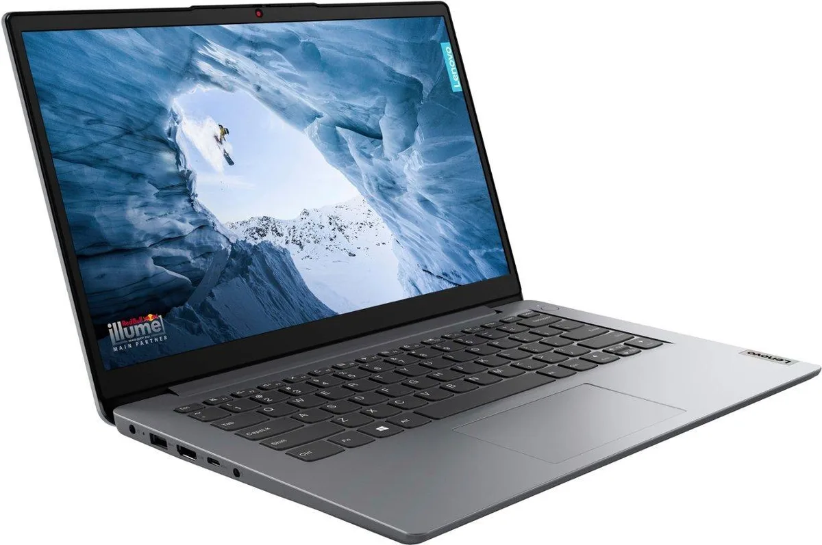 Lenovo Lenovo IdeaPad 1 14.0" HD Laptop Celeron N4020 4GB 128GB eMMC Cloud Grey — product photo