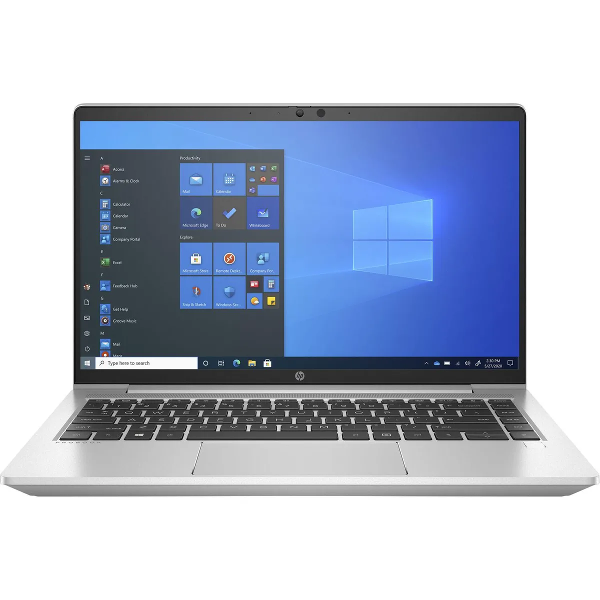 HP HP ProBook laptop AMD Ryzen 5 5600U 8GB RAM 256GB SSD 15.6" FHD Windows 10 Pro — product photo