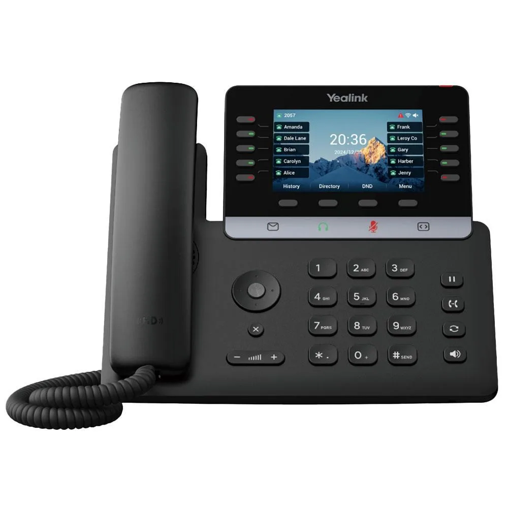 Yealink Network Technology Co., Ltd Yealink Network Technology Co., Ltd SIP-T74W 10-Line Business Telephone 1301010 — product photo