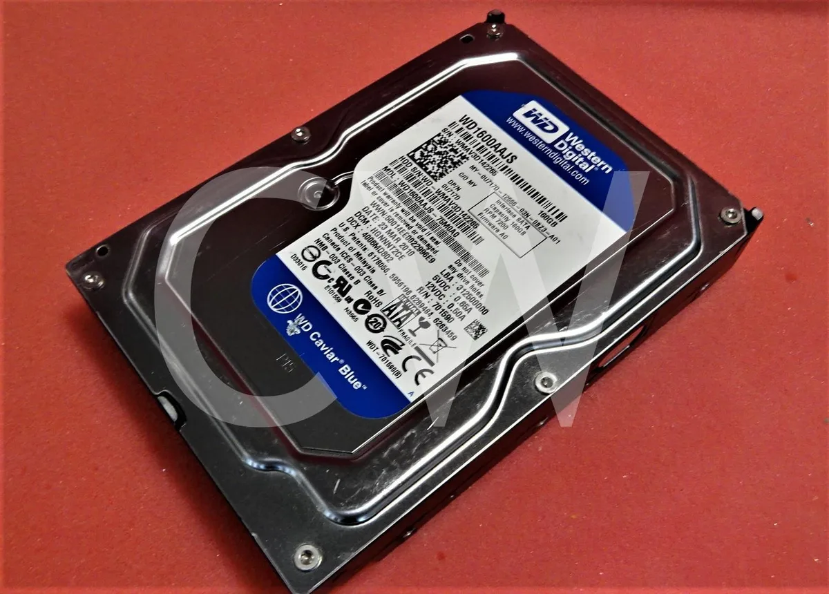 Western Digital Western Digital WD1600AAJS 160GB 7200RPM 3.5" SATA internal hard drive — product photo