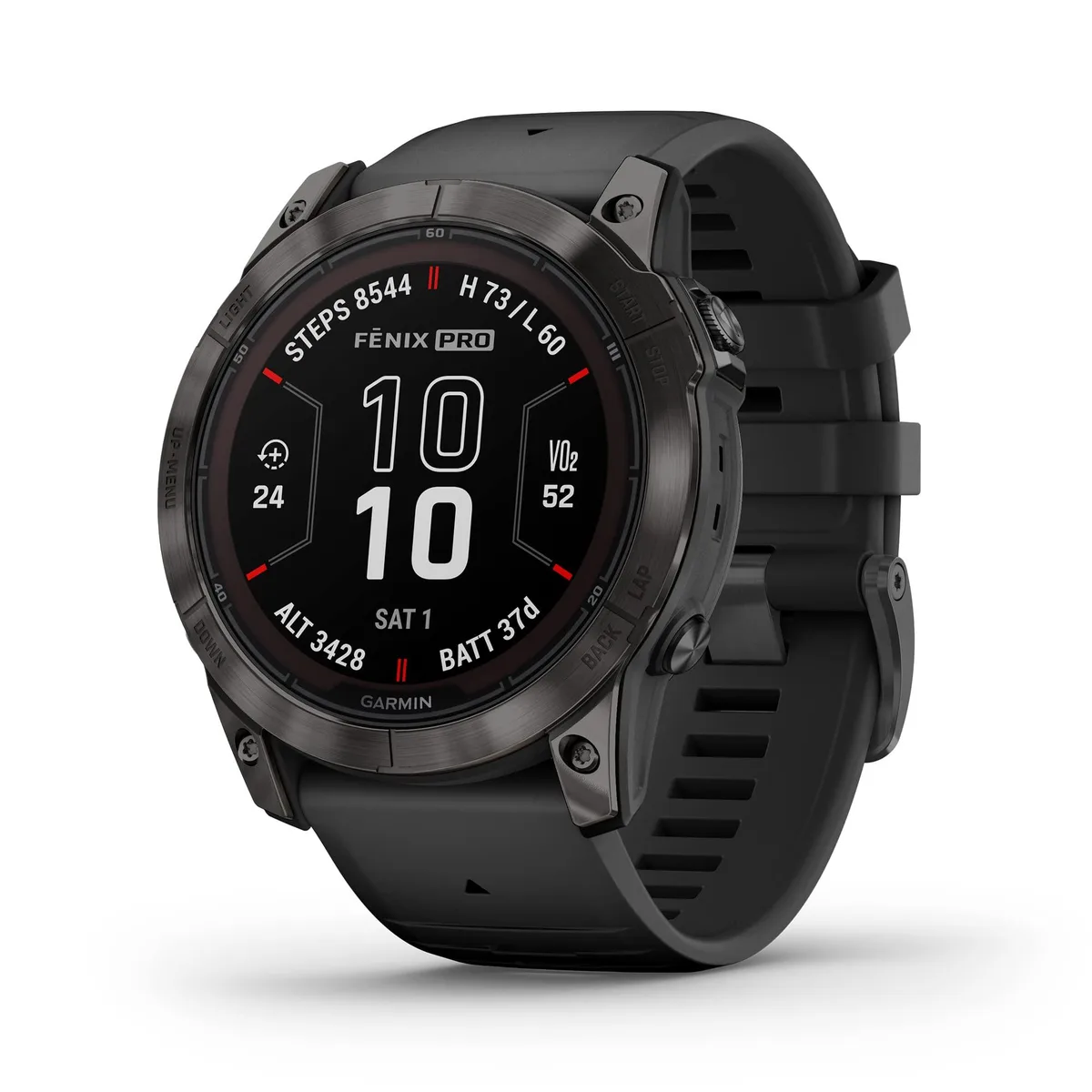 Garmin Garmin fenix 7X Pro Sapphire Solar 010-02778-10 51 mm smart watch — product photo