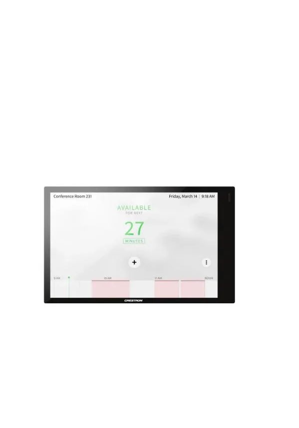Crestron Electronics, Inc Crestron Electronics, Inc TSW-770-B-S 7" 1280x800 point of sale monitor — product photo