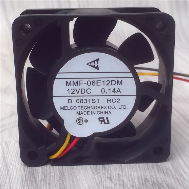 Fans Fans MMF-06E12DM-RC2Size case fan 60x60x15mm 12V 0.14A — product photo