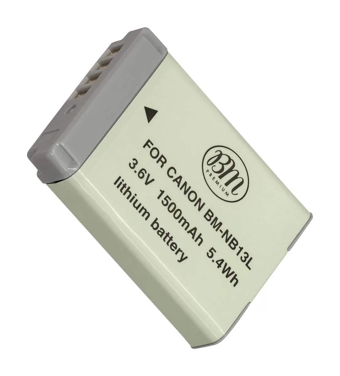  BM Premium NB-13L 1500mAh 3.6V Li-ion camera battery — product photo