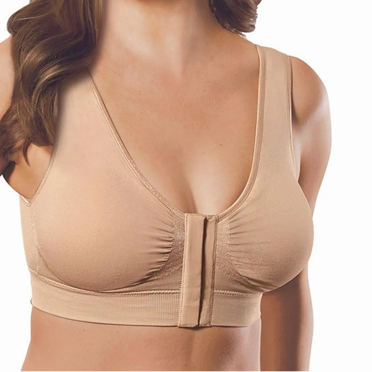 Ontel Ontel MB-CB5213 Miracle Bamboo Comfort Bra Nude Large Bust 37-40 — product photo