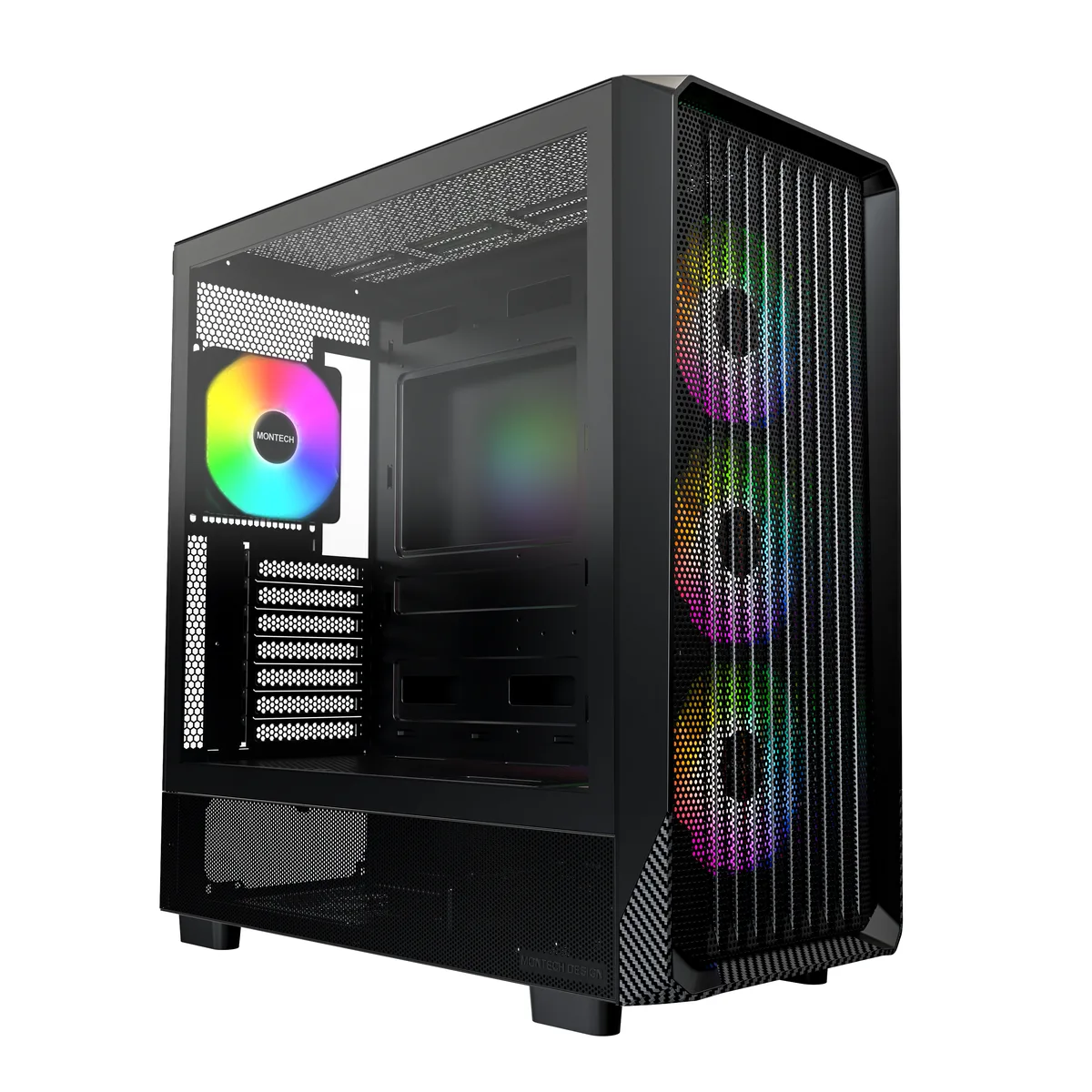 Montech Montech X5 (B) ATX Mid-Tower PC Case Black — product photo