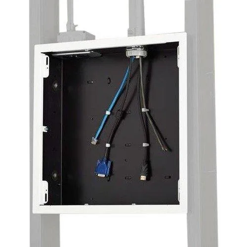 Chief Chief PAC526FW Large In-Wall Storage Box with White Flange - White tv accessory — product photo