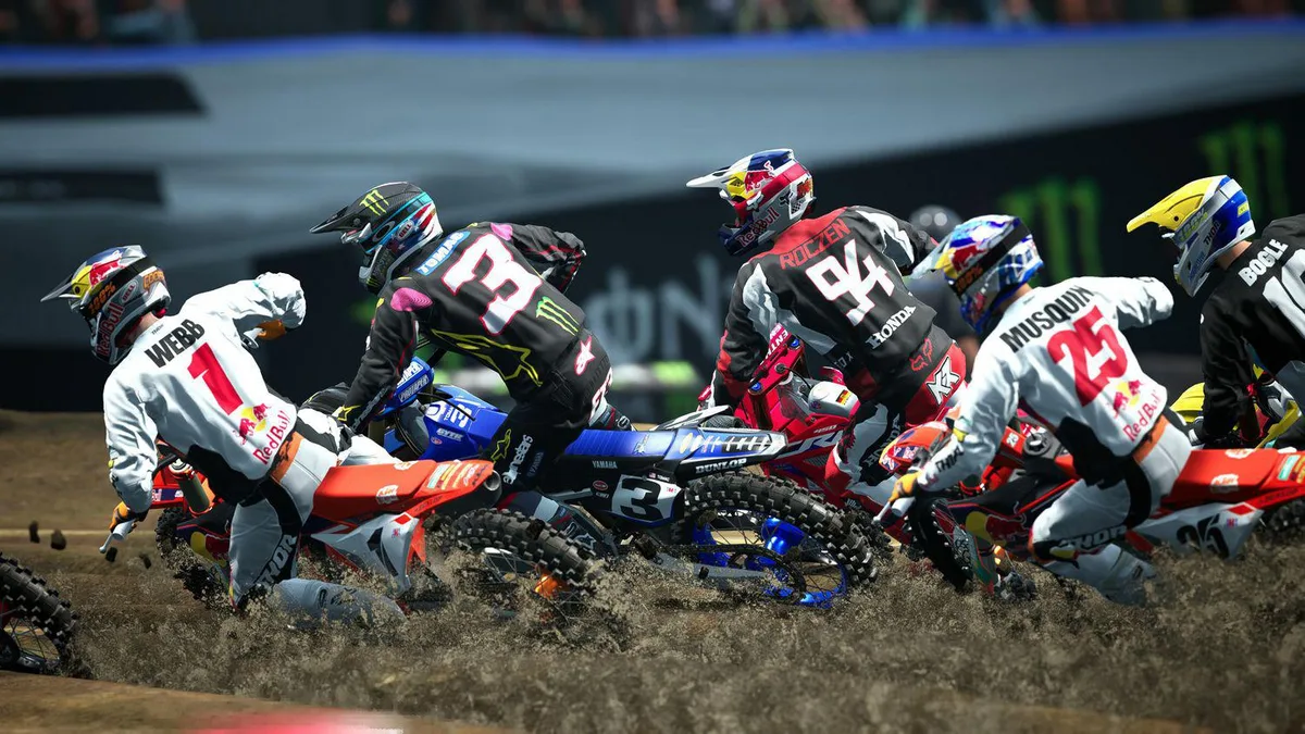 Deep Silver Inc. Deep Silver Monster Energy Supercross 6 2022 xbox one video game — product photo