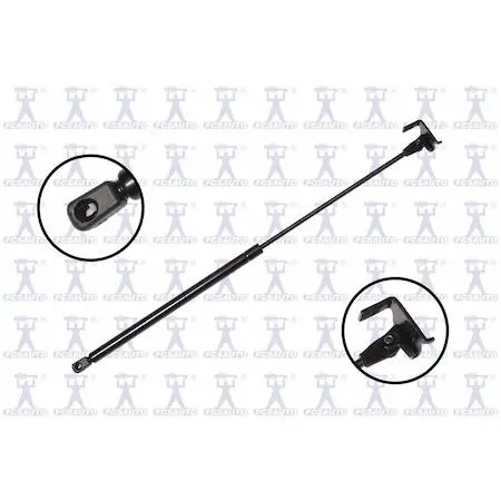Transparent left deck lid lift support, automotive accessory