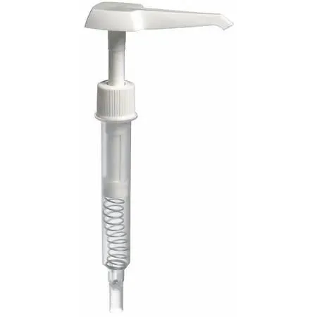 White Gatorade replacement pump for dispenser rack