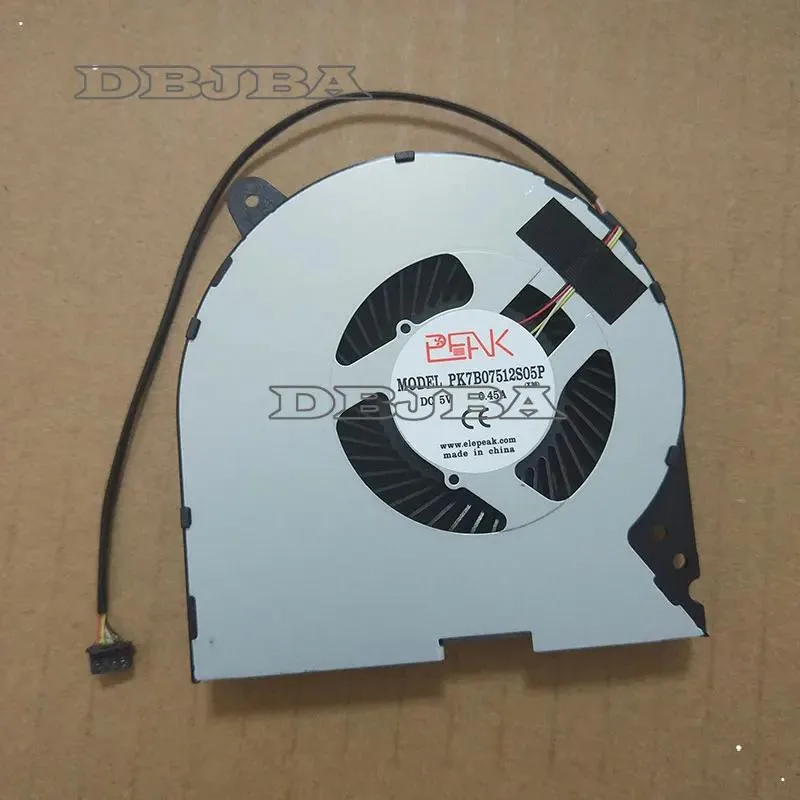 DBTLAP DBTLAP Laptop Cooling Fan PK7B07512S05P 5V 0.45A Notebook Pads — product photo