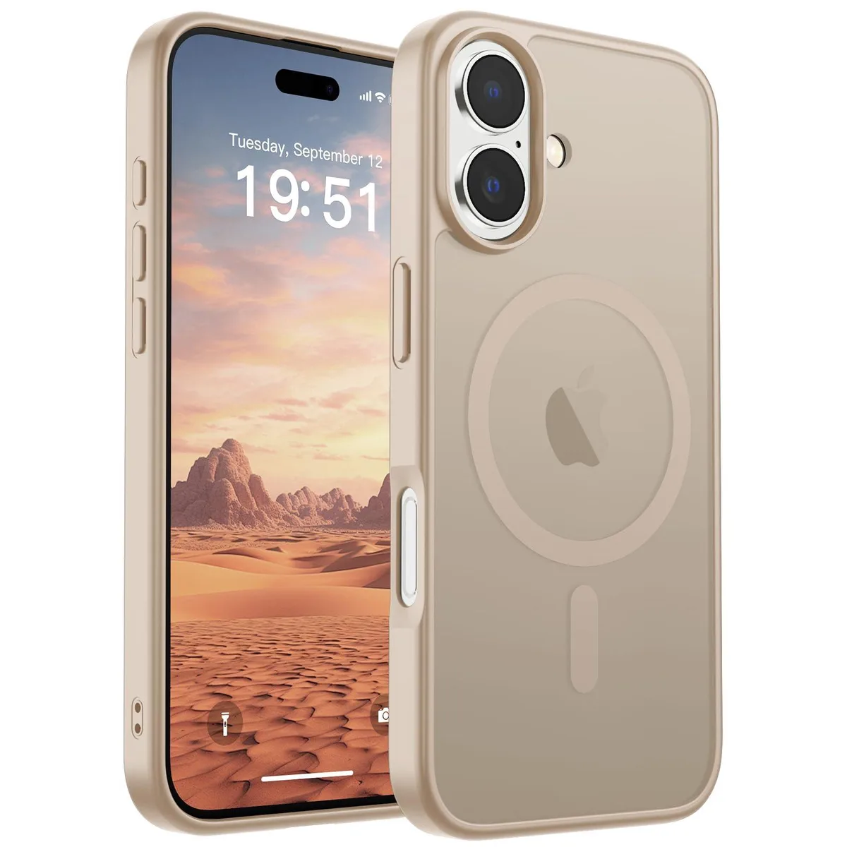 KEHIPI KEHIPI iPhone 17 Case Desert Gold 2025 — product photo