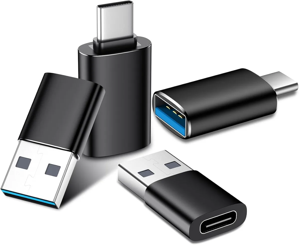 xfactory xfactory 4-Pack USB-C to USB-A &amp; USB-A to USB-C Adapters USB 3.0 — product photo