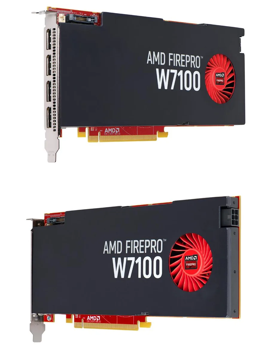 ATI ATI W7100 8GB GDDR5 256-bit workstation graphics card — product photo