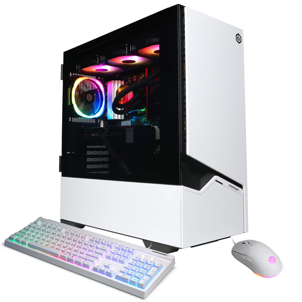 CyberpowerPC CyberpowerPC GXL70936 gaming PC, Core Ultra 5 250KF Plus, 16GB DDR5, RTX 5060 Ti 8GB, 1TB SSD — product photo