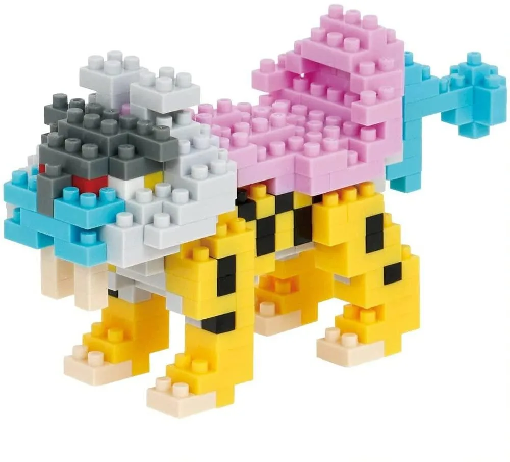 Kawada Kawada Nanoblock Pokemon Raikou 250 pieces 2.08" educational — product photo