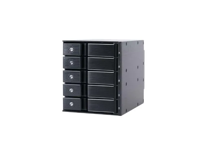 Athena Power Athena Power BP-TLA3051SAS12 5 x 3.5" SATA/SAS trayless backplane backup media — product photo