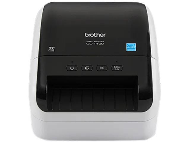 Brother Brother QL-1100 4" Direct Thermal Label Printer, Auto Cutter, USB 2.0 — product photo