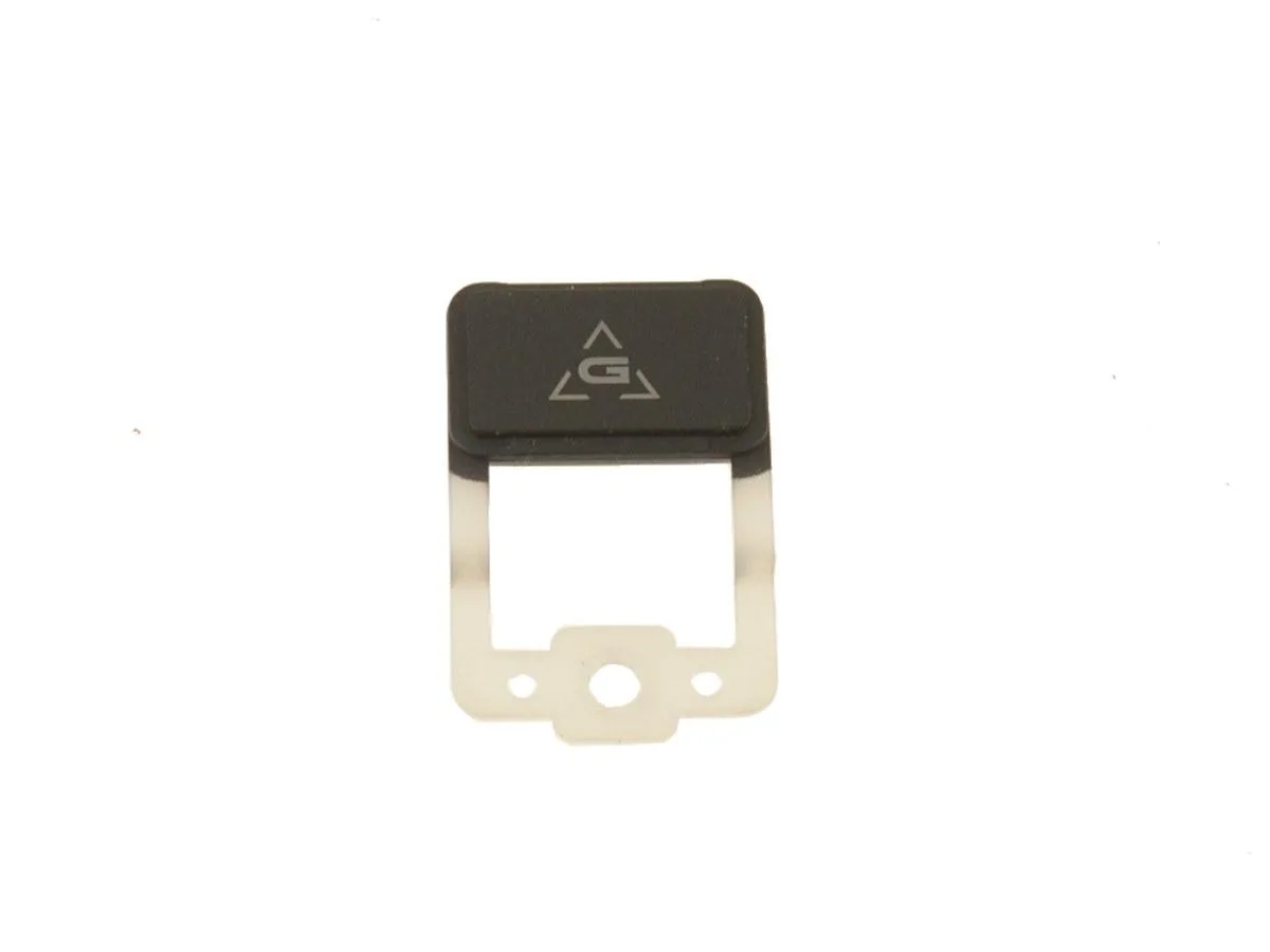 Small black plastic G-Key button cover cap