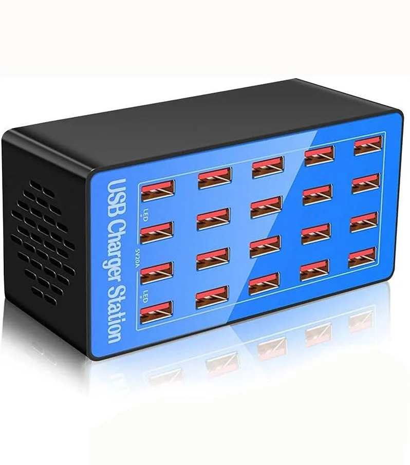 BONAEVER BONAEVER 20-Port USB Charger Station 100W 2.4A — product photo