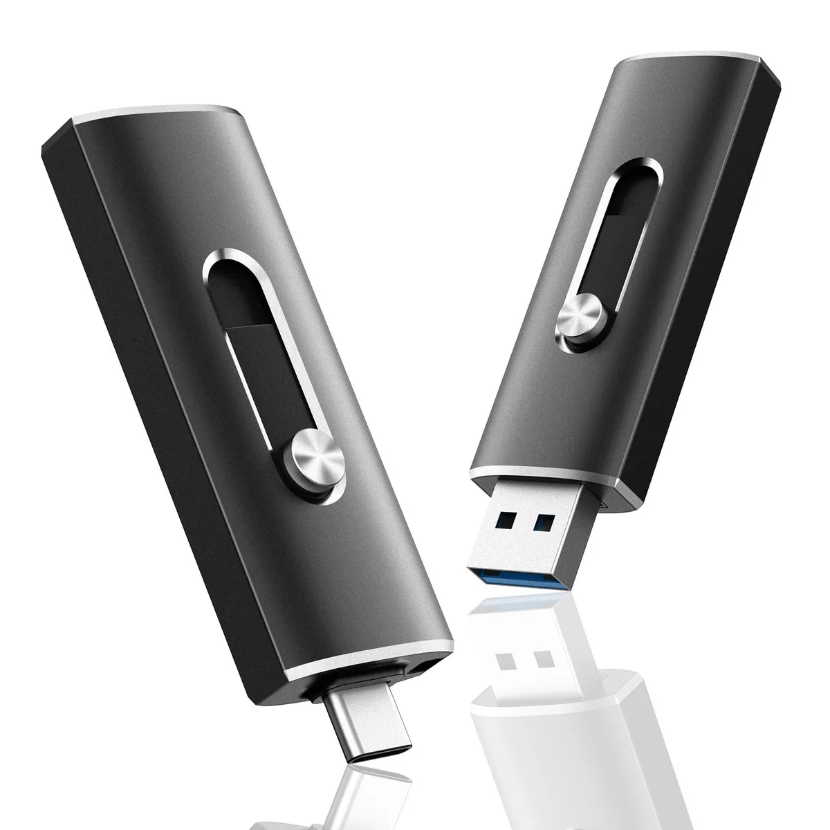 Batianda Batianda 128GB USB-C &amp; USB-A 2 in 1 accessory 150MB/s — product photo